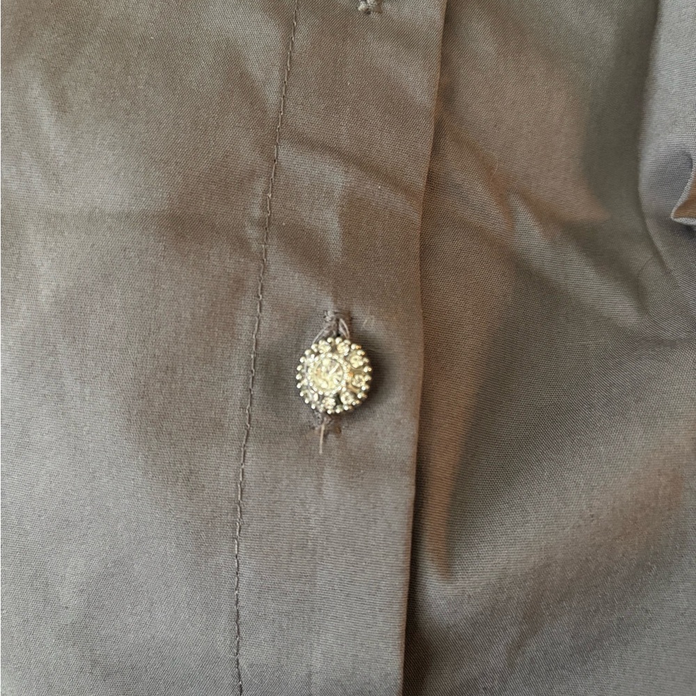 Gray Button-Up Shirt - Picture 4 of 6
